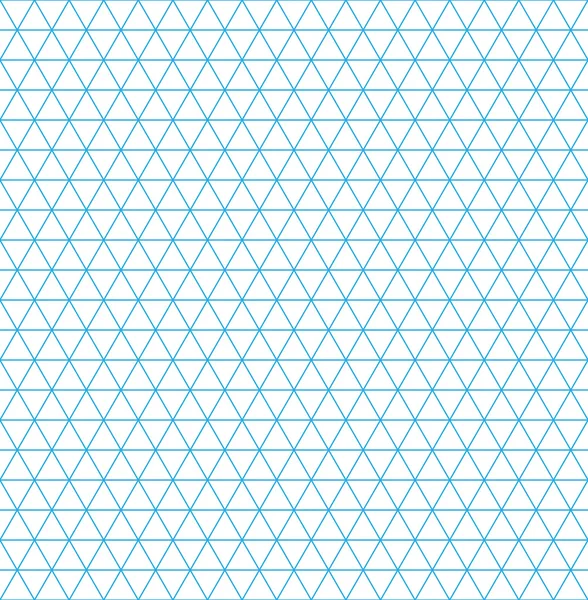 Isometric grid paper seamless pattern — Stockvector