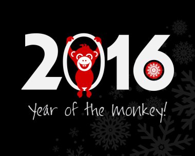 2016 yeni yıl kartı