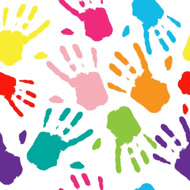 Hand Colorful Prints.