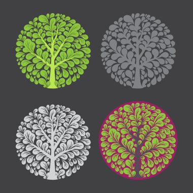 ağaç logo şablonu