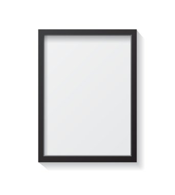 Dark Wood Blank Picture Frame