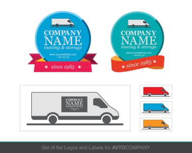 Labels for Moving and Storage Company