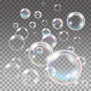 Çok renkli sabun köpüğü Set