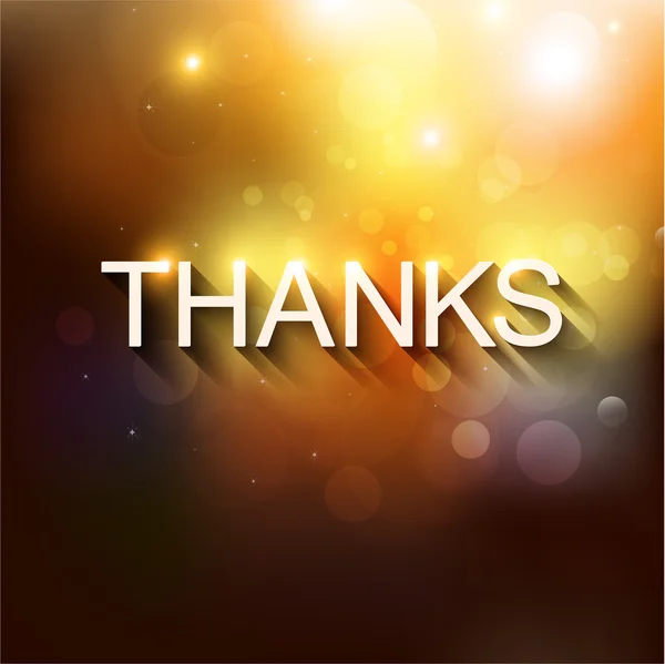 Hálaadás napja betűkkel köszönet — Stock Vector
