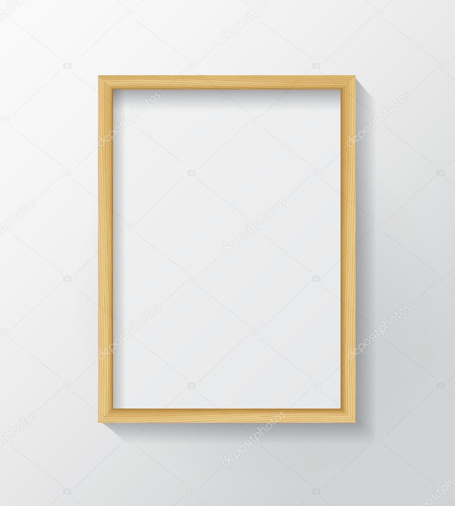 Light Wood Blank Picture Frame