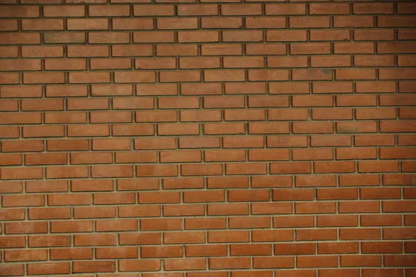 Främre Tegel Vägg Konsistens Bakgrund — Stockfoto