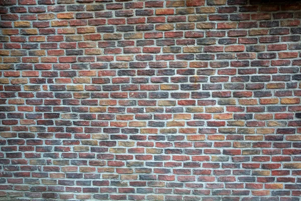 フロントビューレンガの壁のテクスチャの背景 — ストック写真