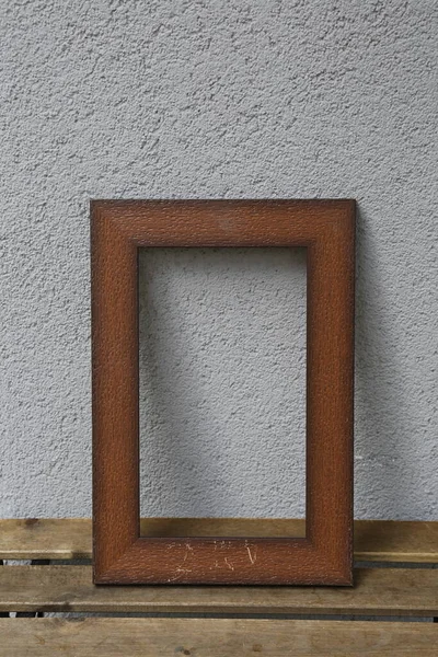 Front View Chalkboard Table — Stock Photo, Image