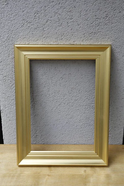 Front View Chalkboard Table — Stock Photo, Image