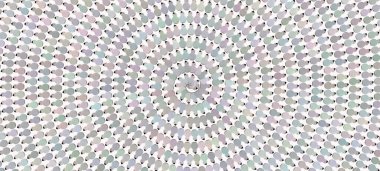 Kardan adam dokusu arkaplanının üst görünümü