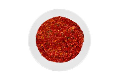 Geleneksel meze tabağında 