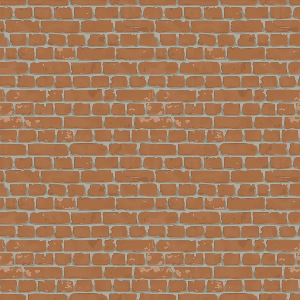 Brick wall. Endless texture, web page background. Vector seamless pattern.e p s 1 0 — Stock Vector