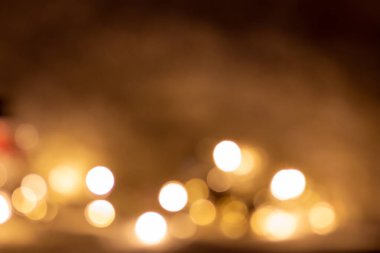 Işıklı soyut bokeh arkaplanı