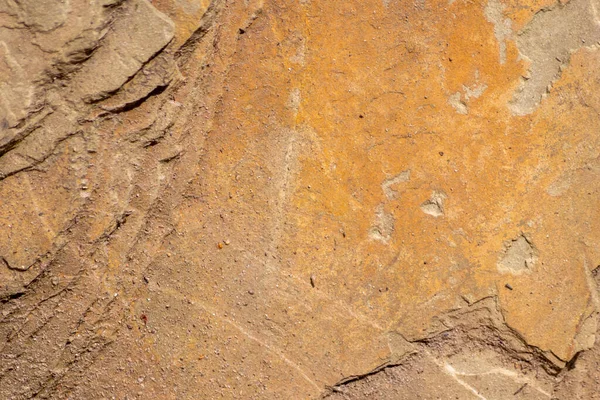 Pedra Crua Laranja Com Minerais Metais Como Fundo Pedras Naturais — Fotografia de Stock