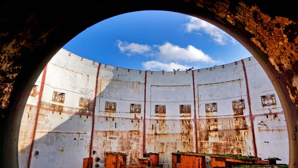 Location Crimea Shelkino Abandoned Nuclear Power Plant Nuclear Power Plant — Stock Photo, Image