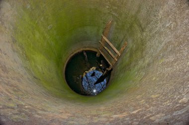 Kuzey Kafkasya, Adygea Cumhuriyeti. Terk Edilmiş Aul Khakodz Bölgesi. 