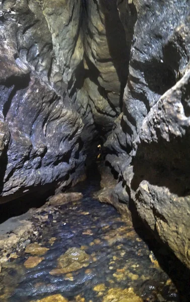 Plats Norra Kaukasus Ryssland Republiken Adygeas Svårtillgängliga Grottor Och Idrottsgrottor — Stockfoto