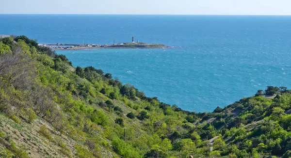 Ubicación Rusia Mar Negro Región Anapa Cabo Bolshoy Utrish Destino — Foto de Stock