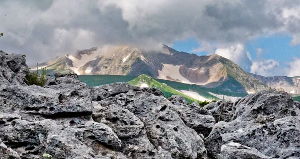 Горы Лаго Наки Лучшие Горный Туризм Кавказской Республике Адыгея — стоковое фото