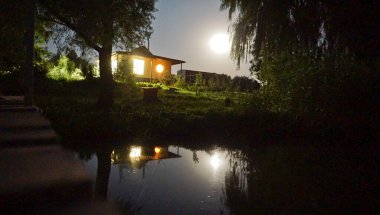 Rusya, Krasnodar Bölgesi, KUBAN. Kırsal alan, küçük su depoları ve tarım arazileri bakımından zengin.. 