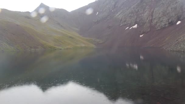 Localização Rússia República Karachay Cherkess Subir Vale Rio Aksaut Perto — Vídeo de Stock