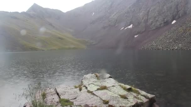 Plats Ryssland Karachay Tjerkess Republiken Ascent Från Aksaut Floddal Nära — Stockvideo