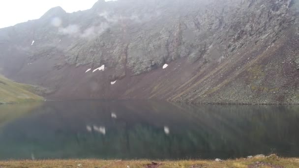 Místo Rusko Karáčí Cherkessova Republika Výstup Údolí Řeky Aksaut Nedaleko — Stock video