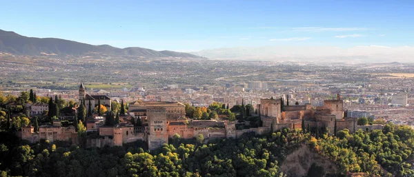 Belle Vue Sur Alhambra Andalousie Espagne — Photo