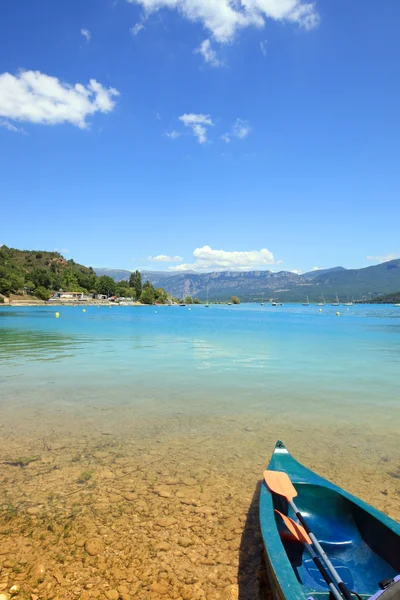 Fransa - Lac de Sainte Croix Stok Fotoğraf