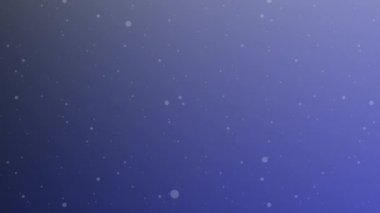 Güzel bir kar parçacığı animasyonu mavi bir zeminde sakin ve huzurlu bir kış ortamı yaratıyor. Noel, yeni yıl, bayram kutlamaları, mevsimlik geçmişler ya da rahatlatıcı video sahneleri için mükemmel..