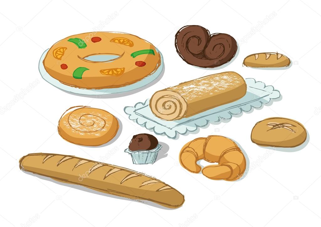 BAKERY PRODUCTS SET