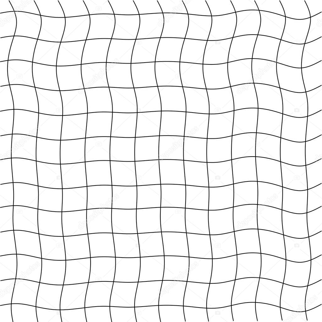 A set of backgrounds with curved lines. Curved lines. Visual illusions. Curvature. Minimalism. Background of lines. Linear style. Colors and lines.