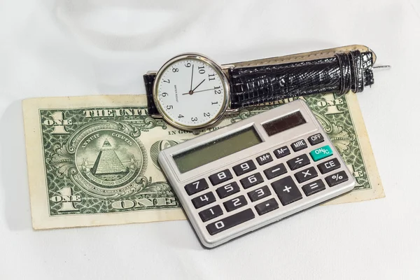 Time is money. Wasting time losing money. — Stock Photo, Image