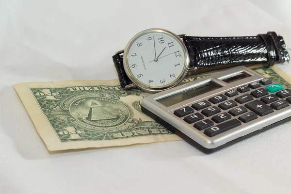 Time is money. Wasting time losing money. — Stock Photo, Image