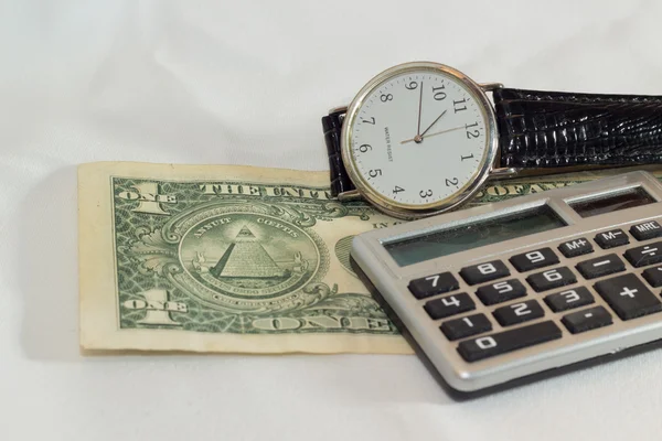 Time is money. Wasting time losing money. — Stock Photo, Image