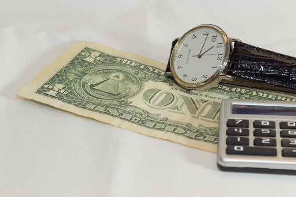 Time is money. Wasting time losing money. — Stock Photo, Image