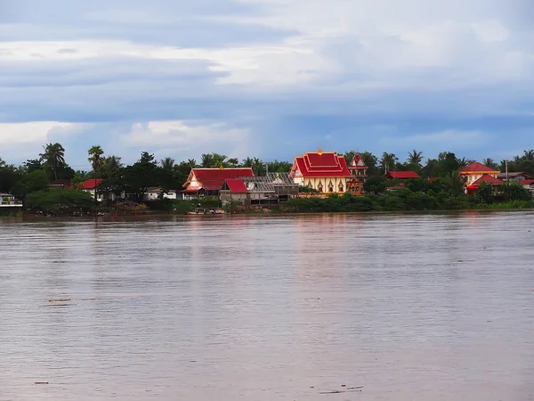 Mekong River Viewed from the side of Thailand — Stock Photo, Image