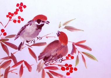 Japon tarzı arka plan