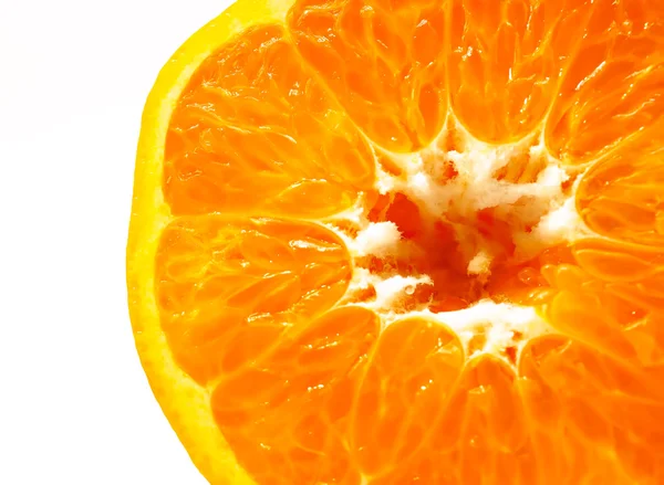 Nahaufnahme frischer orangen Hintergrund — Stockfoto
