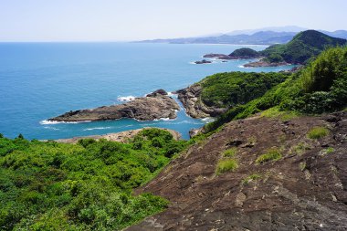 Beautiful  ocean and nature in ,Japan-Kyushu island