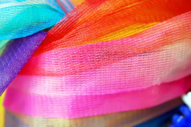 Renkli Tay plastik garland, herhangi bir Budist sıcaklığında bulunur