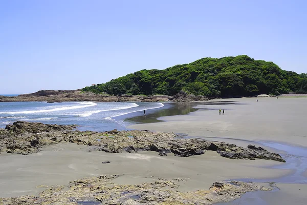 Güzel bir plaj ve doğada, Japonya-Kyushu Adası