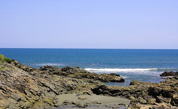 Güzel bir plaj ve doğada, Japonya-Kyushu Adası — Stok fotoğraf