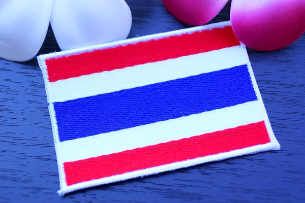 Vlag van Thailand — Stockfoto