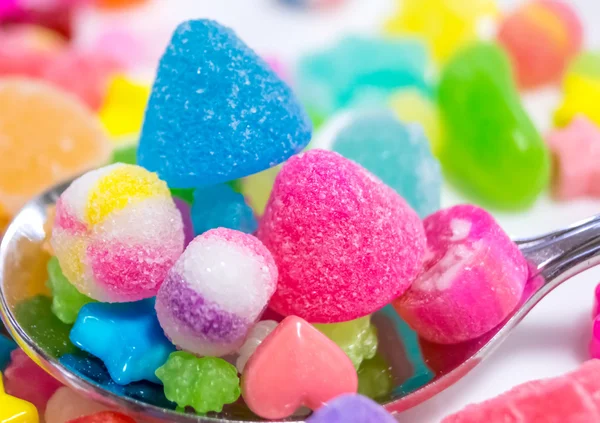 Colorful japanese candy — Stock Photo, Image