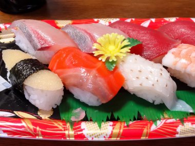 suşi, lezzetli Japon yemekleri