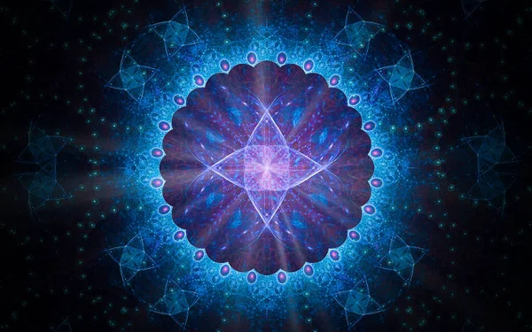 dijital illüstrasyon soyut resim çeşitli geometrik şekillerin fraktal arkaplan resim kalıbı ve bilgisayar grafikleri veya web tasarımı için çeşitli renkler oluşturuldu.