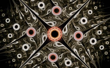 dijital illüstrasyon soyut resim çeşitli geometrik şekillerin fraktal arkaplan resim kalıbı ve bilgisayar grafikleri veya web tasarımı için çeşitli renkler oluşturuldu.