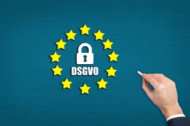 DSGVO - Alman Datenschutz-Grundverordnung. Genel veri koruma düzenlemesi