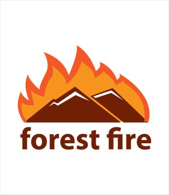 dağ yakma vektörü, dağ, ateş